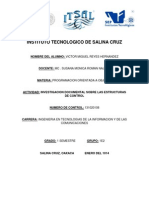 Investigacion Documental Sobre Las Estructuras de Control