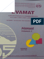 Manual Evamat Vol.2