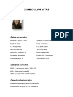 Curriculum Vitae