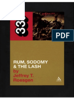 Pogue's Rum, Sodomy and The Lash PDF