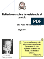 Resistencia Al Cambio19.05.2014