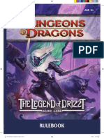 The Legend of Drizzt Board Game Rulebook (6012949)