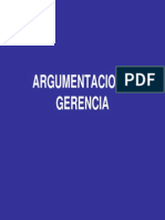 Argumentacion y Gerencia