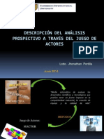 Descripción Del Análisis Prospectivo A Través Del Juego de Actores