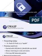 OWASP Presentation WebTracker