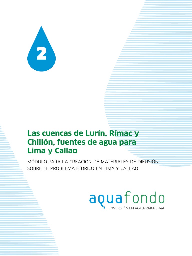 Las Cuencas de Lima - Chillon Rimac y Lurin | PDF | Lima | Río