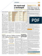 Rankings of India’s Newspapers Remain Unchanged Mint 240810