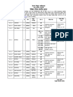 Exam Table 2071