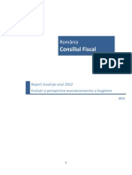 raport consiliul fiscal 