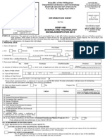 2015 DOST Scholarship Application Form