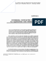 Lectura Intereses, Conflictos y Poder Las Organizaciones Como Sistemas Políticos