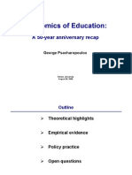 Economics of Education