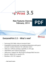 EveryonePrint 3.5 New Features