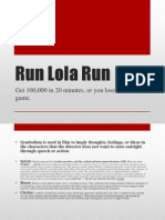 Run Lola Run Powerpoint
