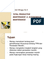 Total Productive Maintenance & Autonomous Maintenance