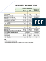 Jadwal Pembekalan KKN UNDIP Tim II Tahun 2014