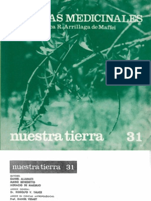 Arrillaga De Maffei B R 1969 Plantas Medicinales