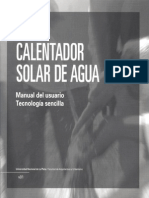 Calentador Solar de Agua-manual Del Usuario (1)