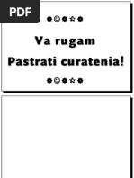 Pastrati Curatenia Baie 2013