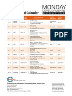 MD Editorial Calendar 2010