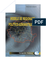 Modele de Regionare Politico-Administrativa ISBN 973-86673-6-4