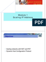 CCNA4 M1 Scaling IP Address