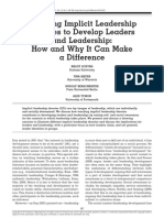 Schyns Et Al 2011 (Implicit Leadership Theories)