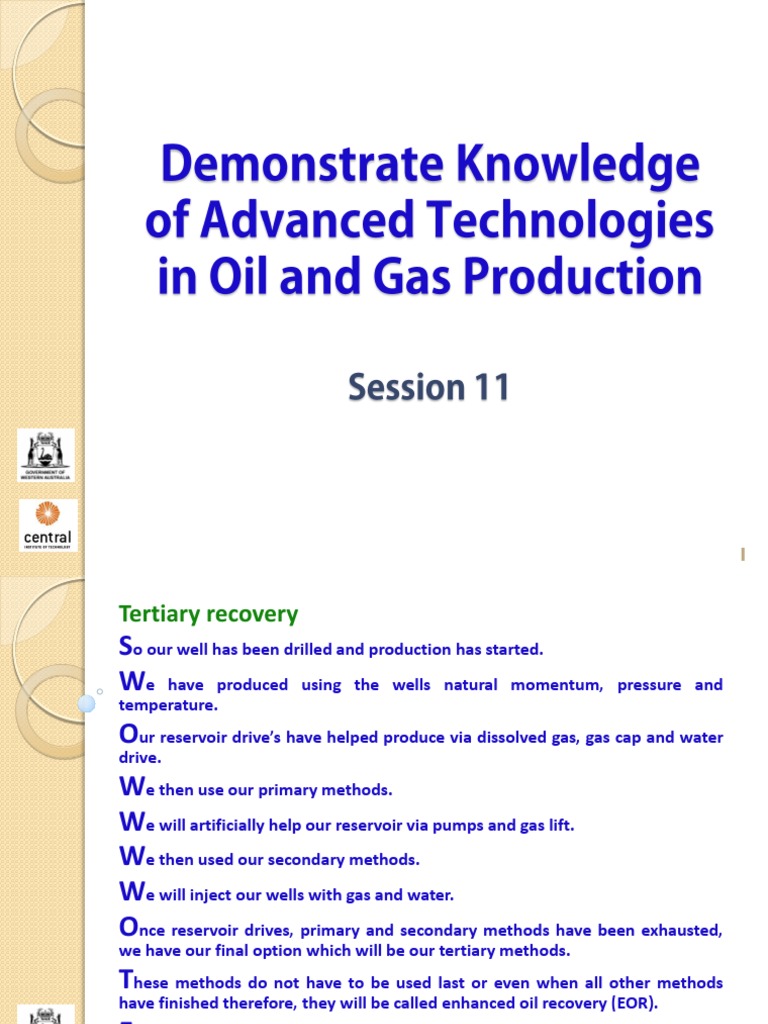 An InDepth Look at Tertiary Oil Recovery Methods and Their