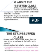 String Buffer class