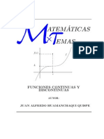 Funciones Continuas y Discontinuas