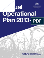 GRDC Annual Operational Plan 2013-14