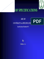 Course Presentations 7 3 Types of Specifications