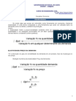 Elasticidade Preço-Demanda