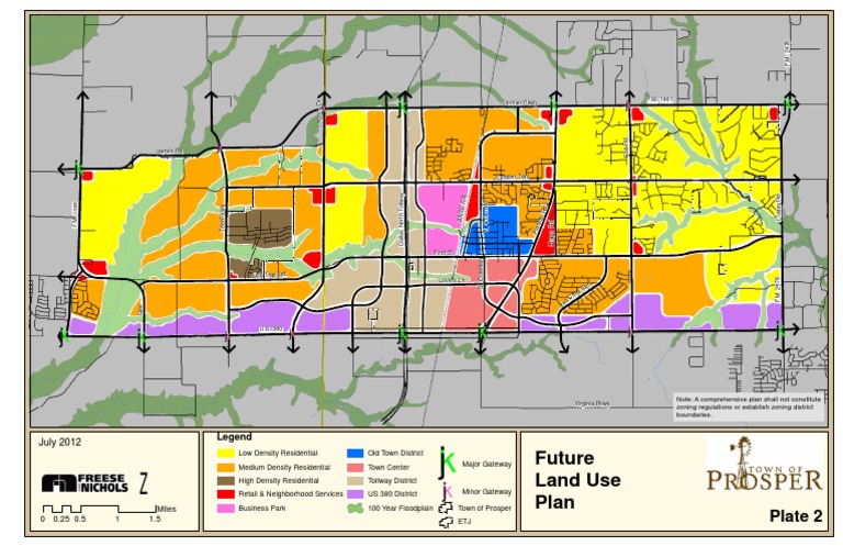 Prosper Future Land Use Plan 2012 | PDF | Art