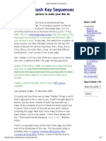 Magical Macintosh Key Sequences