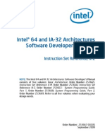 Intel 64 and IA-32 Architectures Software Developers Manual - Volume 2B - Instruction Set Reference N-Z