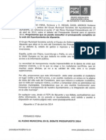 Nuestra Propuesta Publicacion Presupuestos 2014 en Web Ayuntamiento