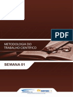 Metodologia Do Trabalho Cientifico Semana01