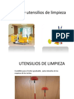 Equipos y Utensilios de Limpieza