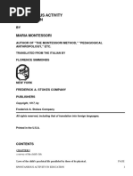 Download Spontaneous Activity in Education by Montessori Maria 1870-1952 by Gutenbergorg SN2299248 doc pdf