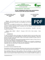 Transições de linhas de transmissão aérea para subterrânea