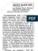 white slave act 1915 NY Times article