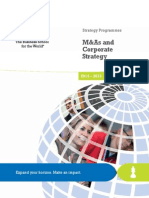 M&as and Corporate Strategy-InSEAD