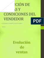 3a. Evolución de Ventas y Condiciones Del Vendedor