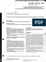 Bs 1881-Part-109 Concrete Making Test Beams From Fresh Con