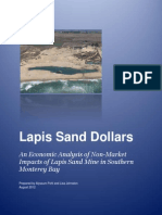 lapis sand dollars