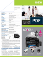 Especificaciones Epson L555