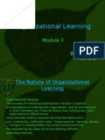 Organizational Learning: Sreenath B
