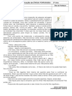 Ficha Verificação LP 3º P - 3º Ano PDF