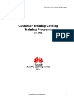 2014CustomerTrainingCatalog-TrainingPrograms(CoreNetworkOSS)